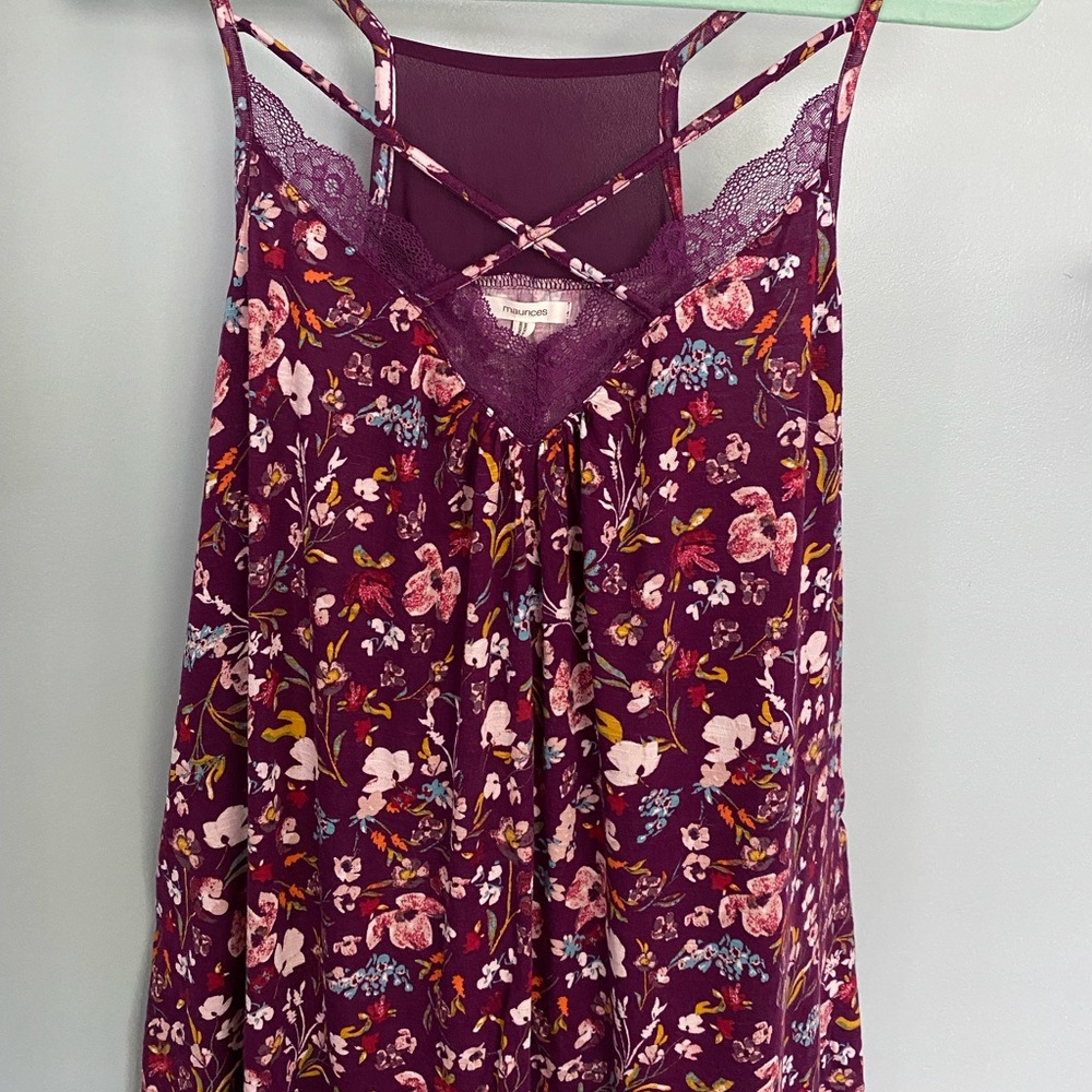Maurices’s Floral Tank - XL